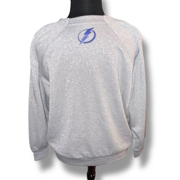NWT G-III 4HER by Carl Banks - Tampa Bay "LIGHTNING" Stadium Only Sweater XXL - Picture 4 of 16